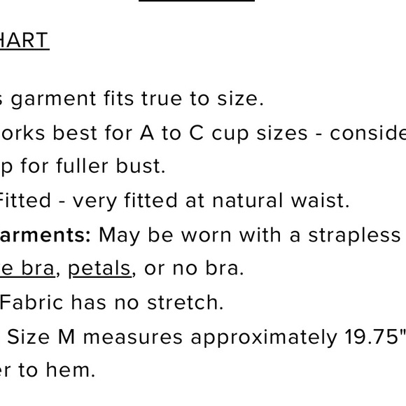 NWT Lulus bustier top - Picture 4 of 6